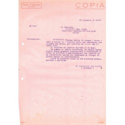 Interessantissimo lotto di documenti sulla discriminazione dopo le Leggi Razziali del 1938