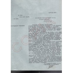 Documenti concessione Medaglia al Valor Civile a Giovane Fascista