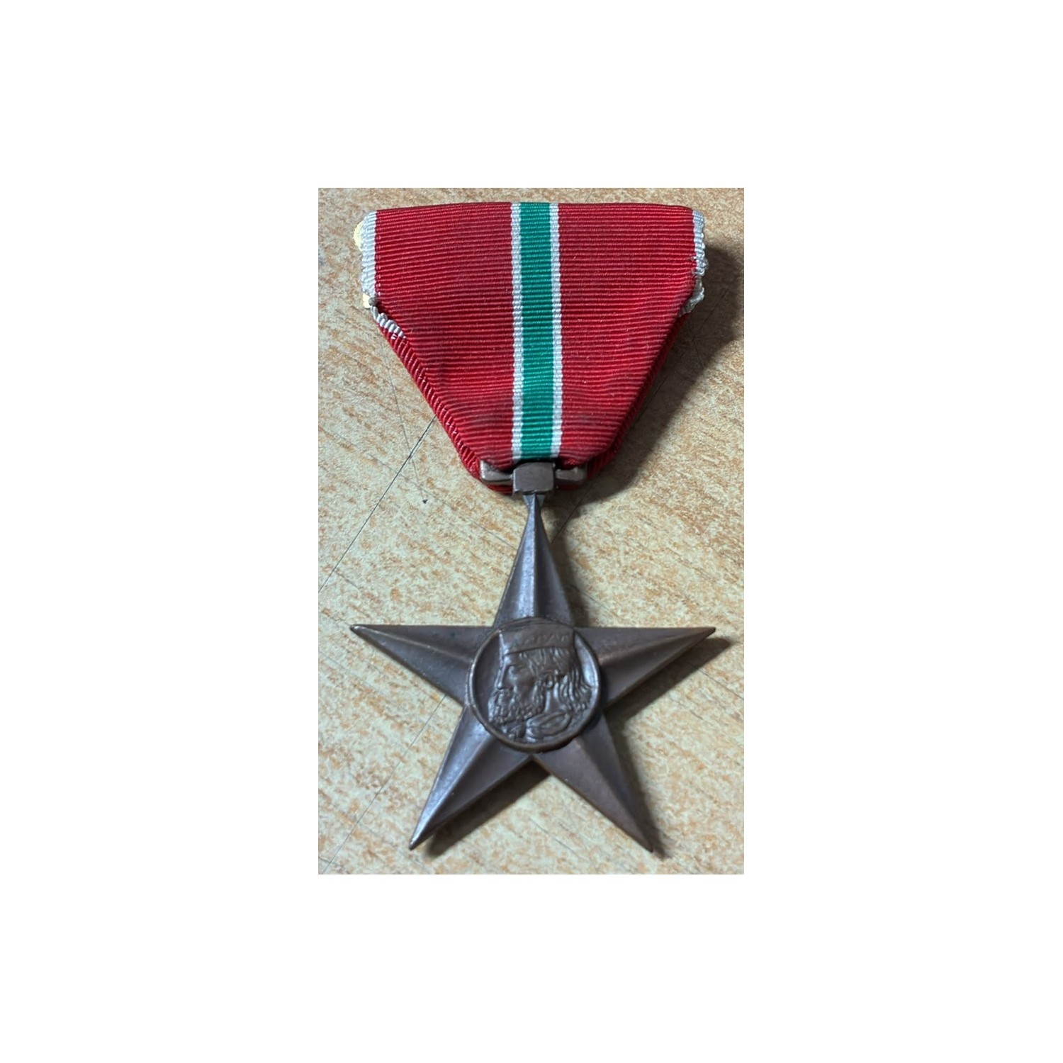 Partisan Bronze Medal Star of Merit Garibaldi Brigades
