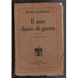 Libro Diario di Guerra di Benito Mussolini 1915  1917