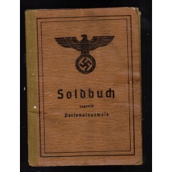 Soldbuch e documenti di un...
