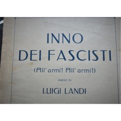 Spartito musicale INNO DEI...