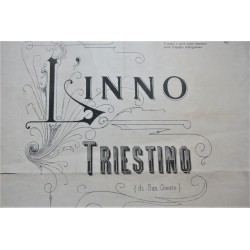 Spartito musicale con testo...