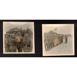 Lotto di foto di un set...