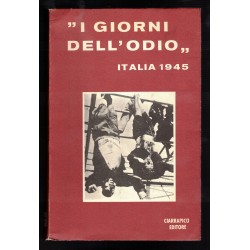 Libro  I Giorni dell Odio...