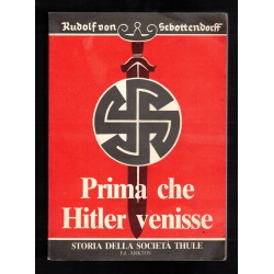 Libro Prima che Hitler...
