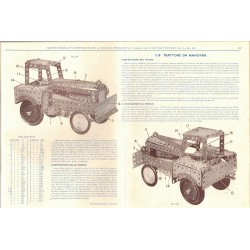 Bauanleitung für die MECCANO Ergänzungsbox Nr. 04, vollständig, ohne fehlende Seiten, der Gesamtzustand ist sehr gut