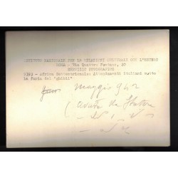 Foto Istituto LUCE Roma , 1942 , una Camicia Nera in un attendamento