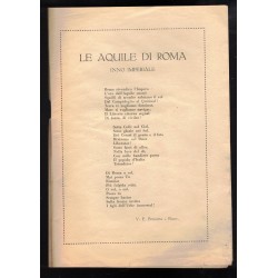 innario INNI  Opera Balilla Anno XIV EF