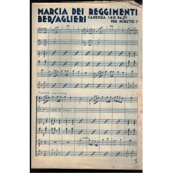 Marce bersaglieresche per i Fasci Giovanili di Combattimento