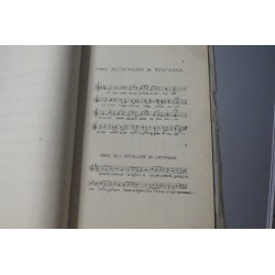 Canzoniere canti fascisti CANTI NOSTRI  1a Legione Artiglieria Marittima