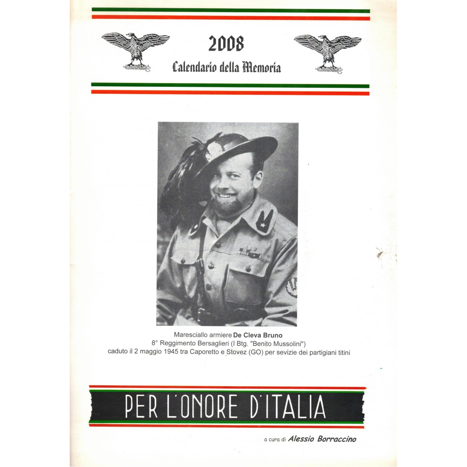 Calendario della memoria 2008 di Alessio Borraccino