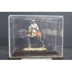 Soldatino in metallo dipinto a mano Ufficiale Mammelucco