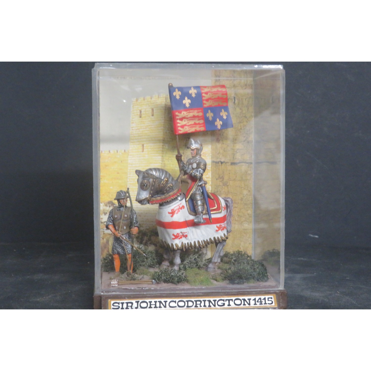 Diorama soldatino a cavallo Sir john Codrington della De Agostini