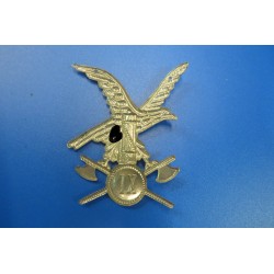 Fregio per copricapo da truppa XI Legione CCNN Alpine