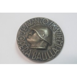 Distintivo  ferma fiocco GIL Se Avanzo Seguitemi