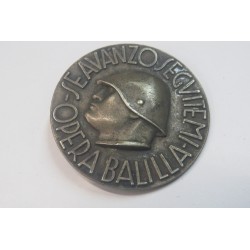 Distintivo  ferma fiocco GIL Se Avanzo Seguitemi