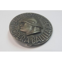 Distintivo  ferma fiocco GIL Se Avanzo Seguitemi