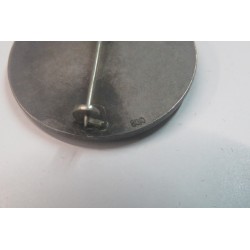 Commemorative bow pin VI ° Campo DUX Opera Balilla in silver