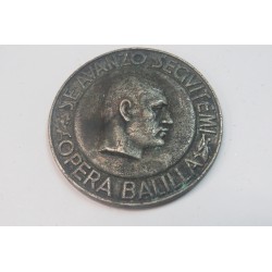 Distintivo ferma fiocco Se Avanzo Seguitemi Opera Balilla