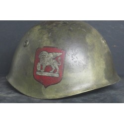 Elmetto M33 REPLICA per rievocatori Battaglione San Marco Repubblica Sociale