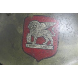 Elmetto M33 REPLICA per rievocatori Battaglione San Marco Repubblica Sociale