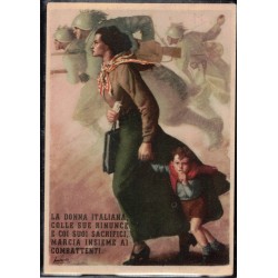 Cartolina di propaganda Partito Nazionale Fascista , Boccasile