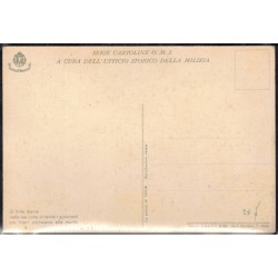 Cartolina OMS Stato Maggiore della Milizia Operazioni Militari in Spagna