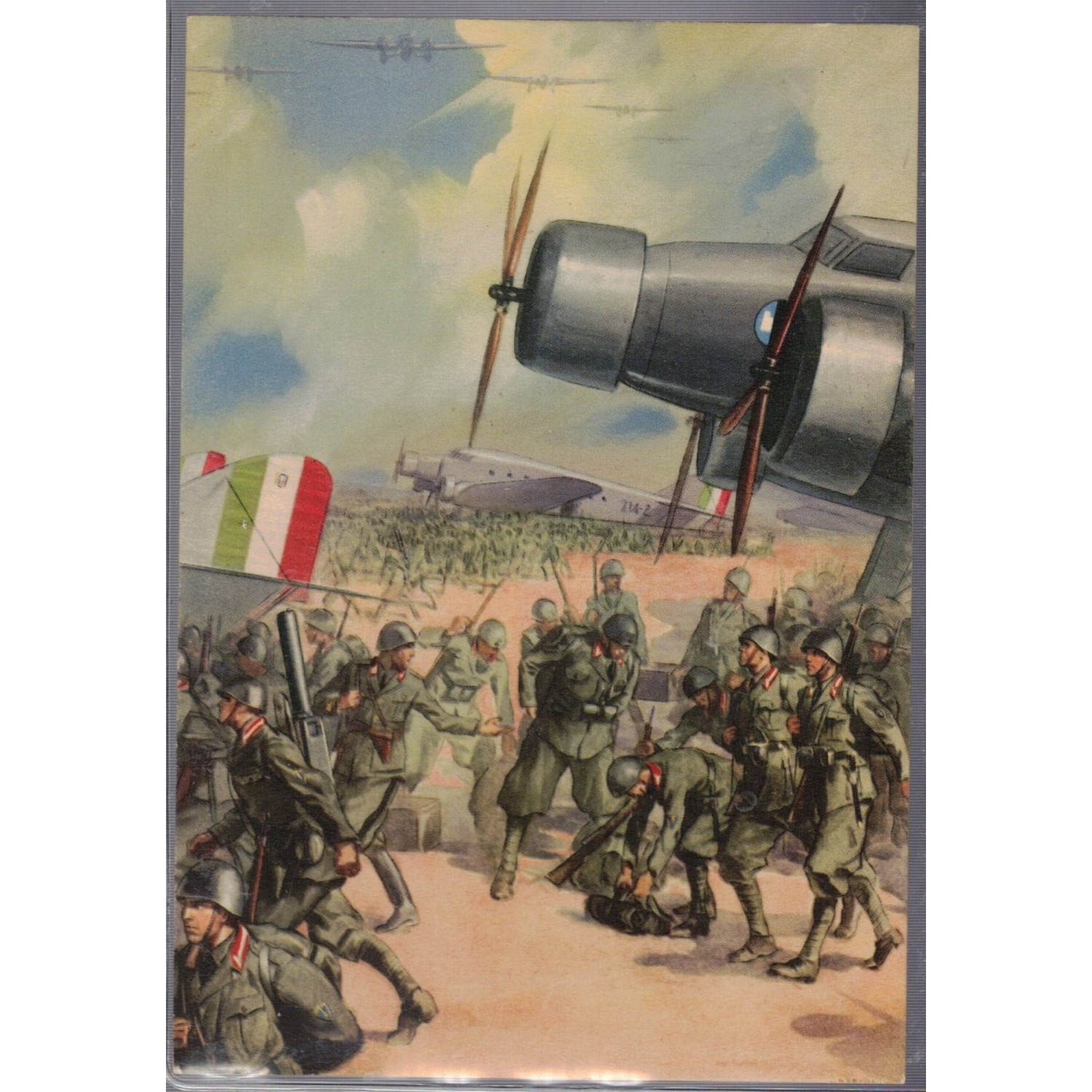 Cartolina Museo Storico dei Granatieri di Sardegna e di Albania