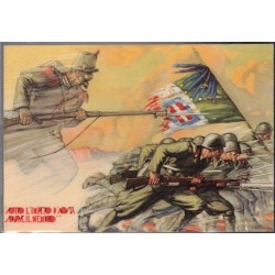 Cartolina reggimentale 6° Rgt Fanteria AOSTA