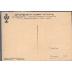 Cartolina reggimentale 89° Rgt. Fanteria "SALERNO"