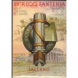 Cartolina reggimentale 89°...