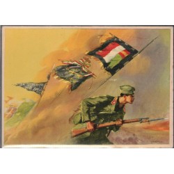 Cartolina Gioventu Italiana del Littorio "Battaglioni GIL"