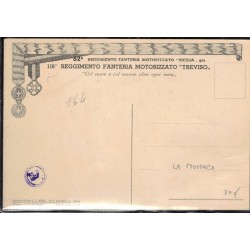 Cartolina reggimentale 116° Rgt. Fanteria Motorizzato "