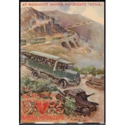 Cartolina reggimentale 116° Rgt. Fanteria Motorizzato "
