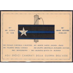 Cartolina Gruppo Brigata "PALERMO" 67/68° Fanteria