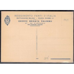 Cartolina Gruppo Brigata "PALERMO" 67/68° Fanteria