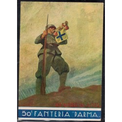 Cartolina reggimentale 50° rgt Fanteria "PARMA"