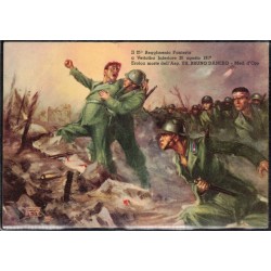 Cartolina reggimentale 25° Rgt Fanteria " BERGAMO"