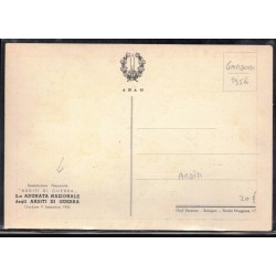 Cartolina ANAG Associazione Nazionale Arditi di Guerra 2a Adunata Nazionale 1956