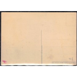 Cartolina di propaganda politica fascismo anni 40