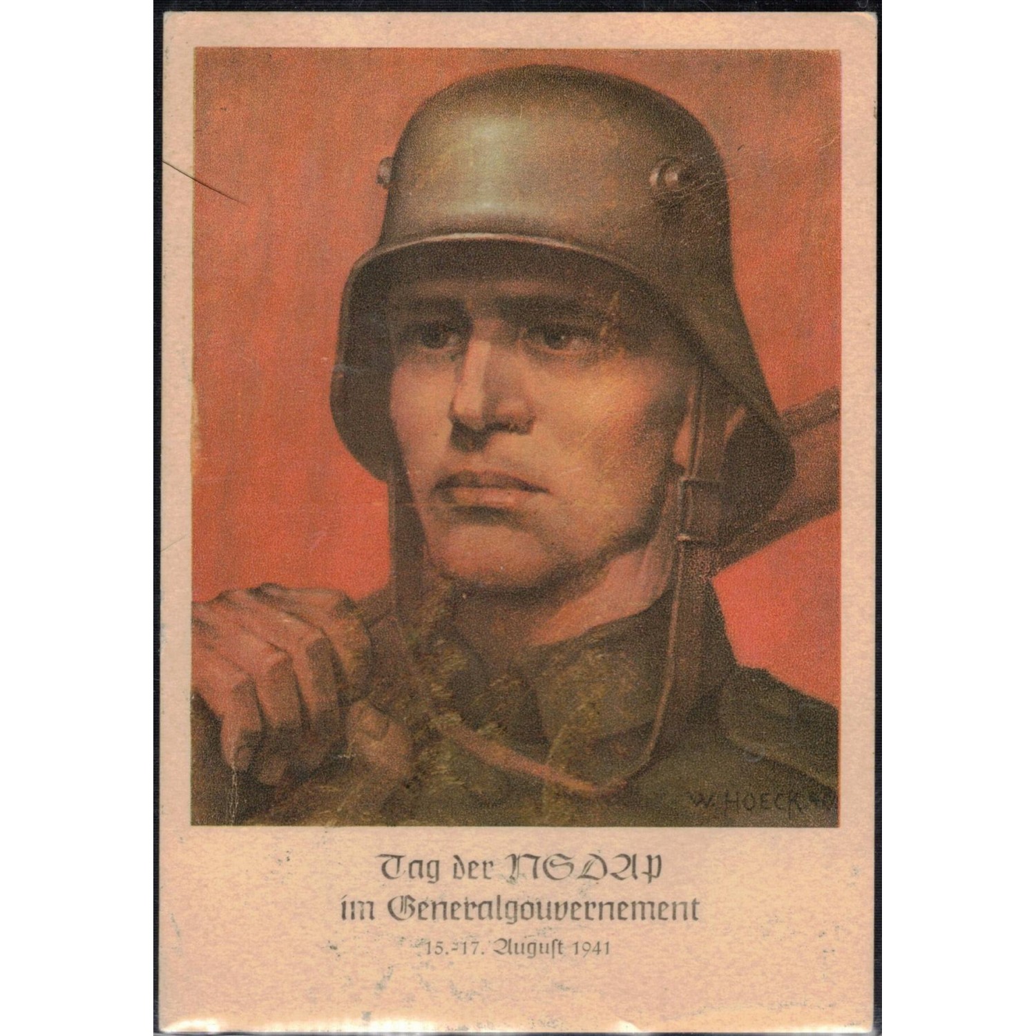 Cartolina Tag der NSDAP  1941
