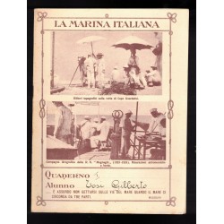 Quaderno scolastico anni 30 La Marina Italiana