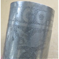 Bossolo lavorato ricordo di guerra 1916 - 1919 SKODA 75 mm