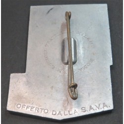 Distintivo I°Convegno Sviluppo Sperimentazione Autachia Industriale  Anno XVI EF