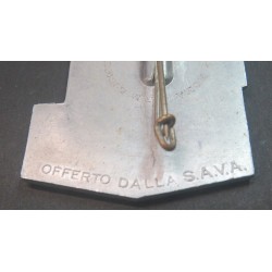 Distintivo I°Convegno Sviluppo Sperimentazione Autachia Industriale  Anno XVI EF