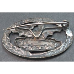 Tanker crews badge of the Italian Royal Army, lightened model, rare