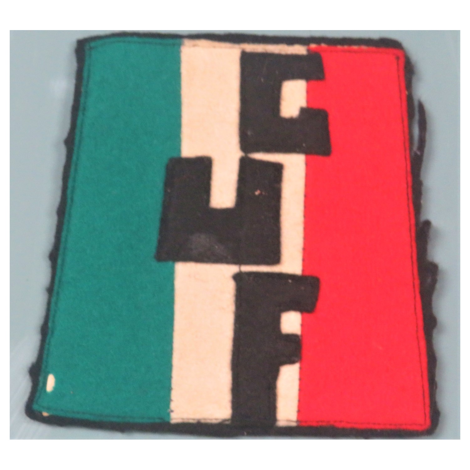 Fregio da petto in panno tipo Lenci GUF Gruppi Universitari Fascista