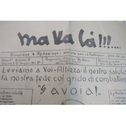 Rarissima pubblicazione del Gruppo Paracadutisti della San Marco 1943