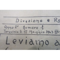 Rarissima pubblicazione del Gruppo Paracadutisti della San Marco 1943